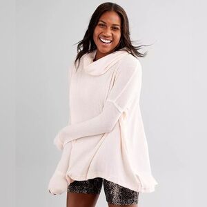 Free People Juicy Long Sleeve Mock Neck Too
